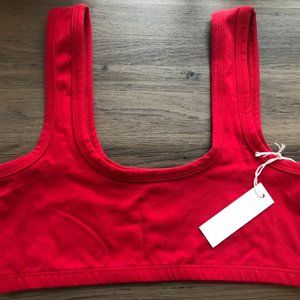 ARQ Intimates Size L CHERRY WIDE-STRAP BRA
